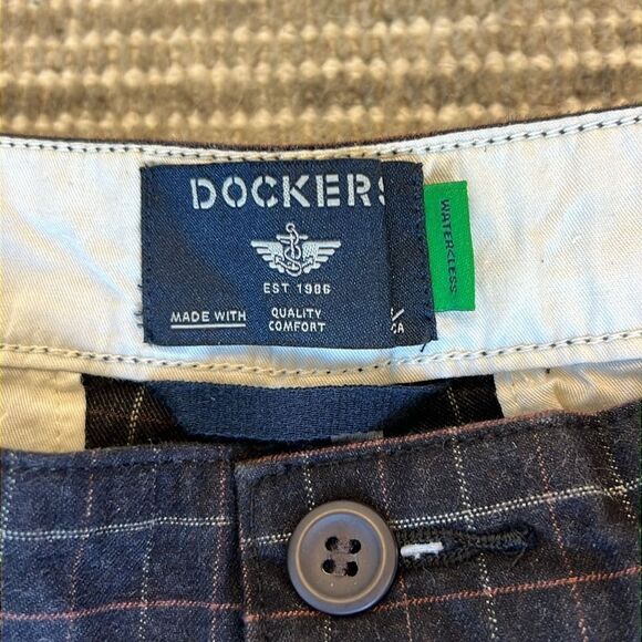 Free People Dockers Original High Pleated Wide-Leg Trousers size 29 - Picture 3 of 12